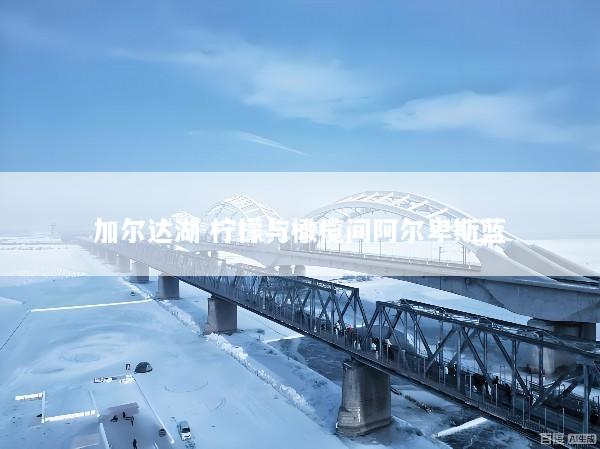加尔达湖 柠檬与橄榄间阿尔卑斯蓝