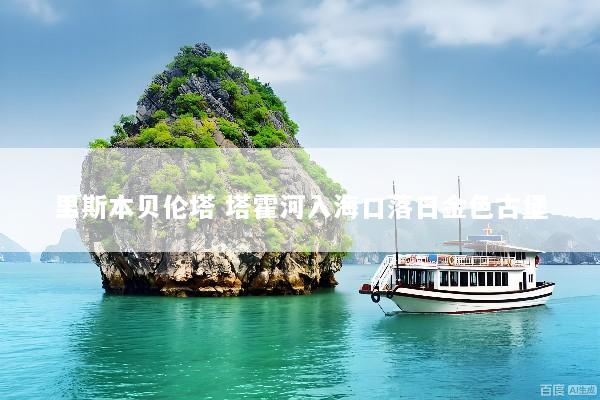 里斯本贝伦塔 塔霍河入海口落日金色古堡
